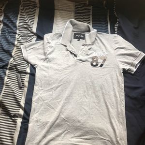 A boys polo shirt